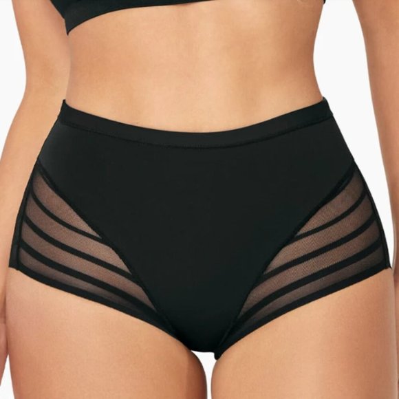 S-2XL Women's Tummy Control Slimming Briefs Seamless Butt Lift Contour Underwear - Picture 2 of 4